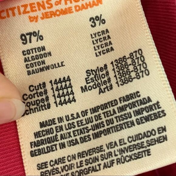 CoH Pink Dani Cropped Straight leg jeans 28 - Picture 5 of 7